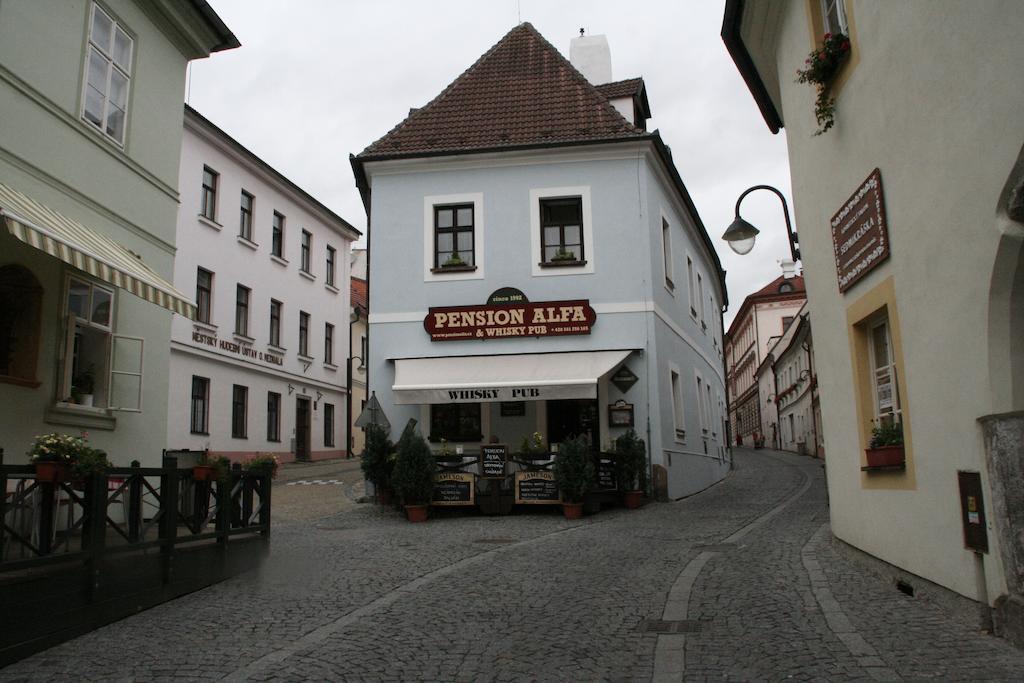 Pension Alfa & Whisky Pub Tábor Dış mekan fotoğraf